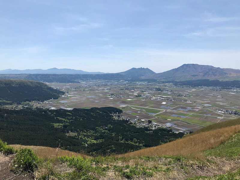 View from Daikanbo in Kumamoto