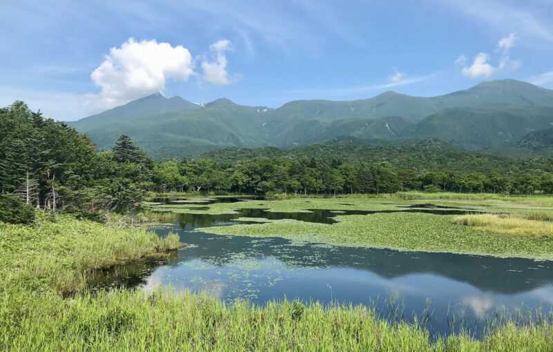 Shiretoko-Goko Lakes in Hokkaido