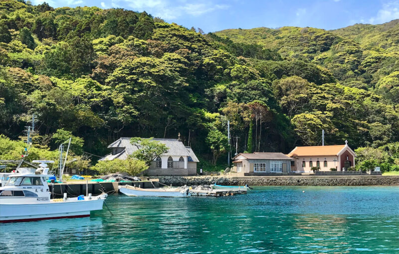 Hisaka Island in Goto, Nagasaki