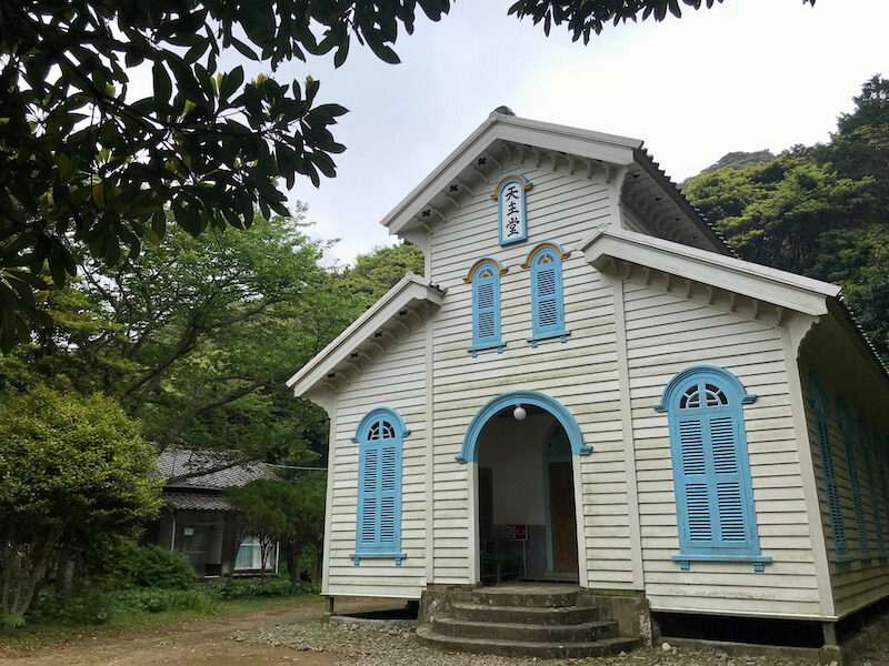 Egami Catholic Church in Goto, Nagasaki