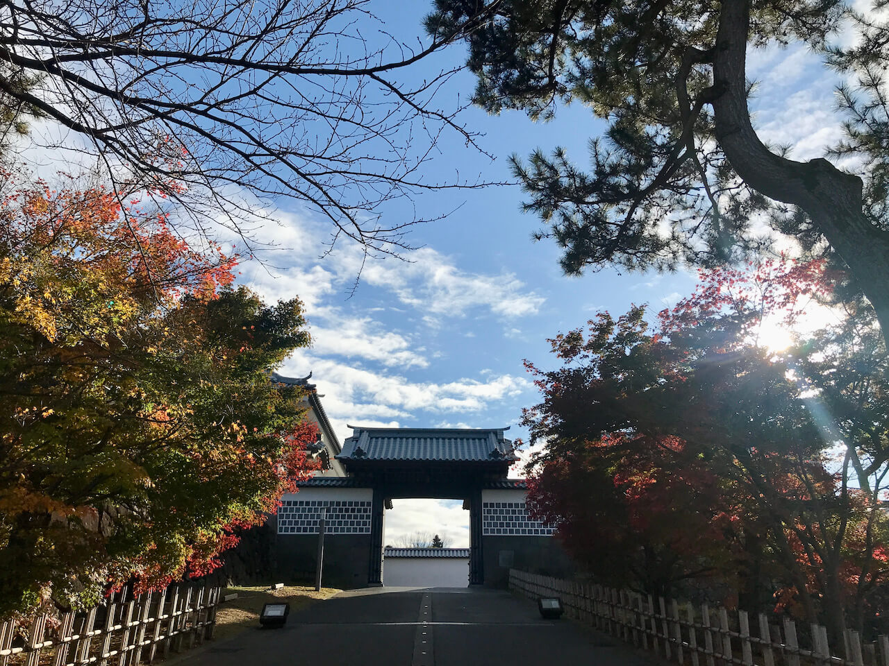 Kanazawa Castle Park in Ishikawa