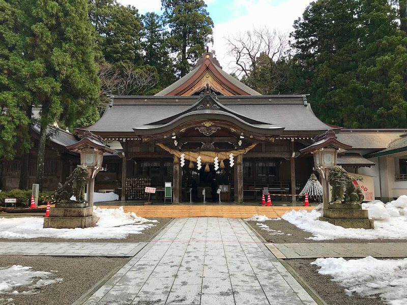 Shirayama Hime Shrine in Kaga Ishikawa