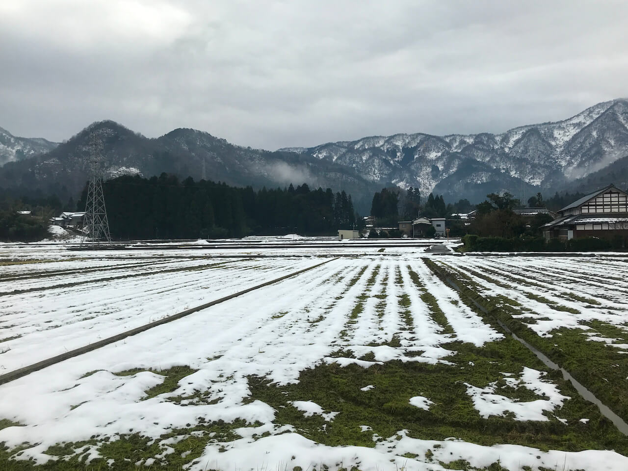 Snowscape in Katsuyama, Fukui