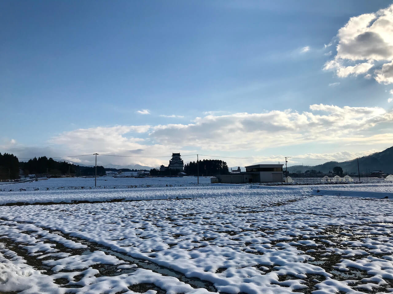Snowscape in Katsuyama, Fukui