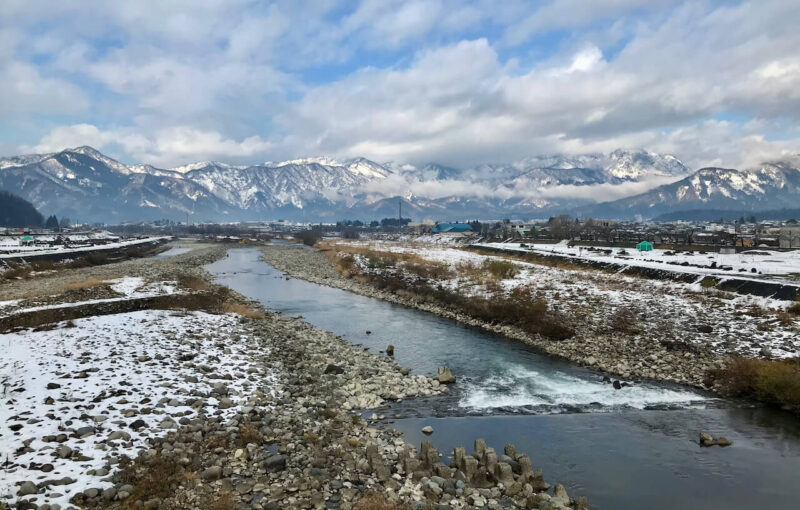 Snowscape in Katsuyama, Fukui