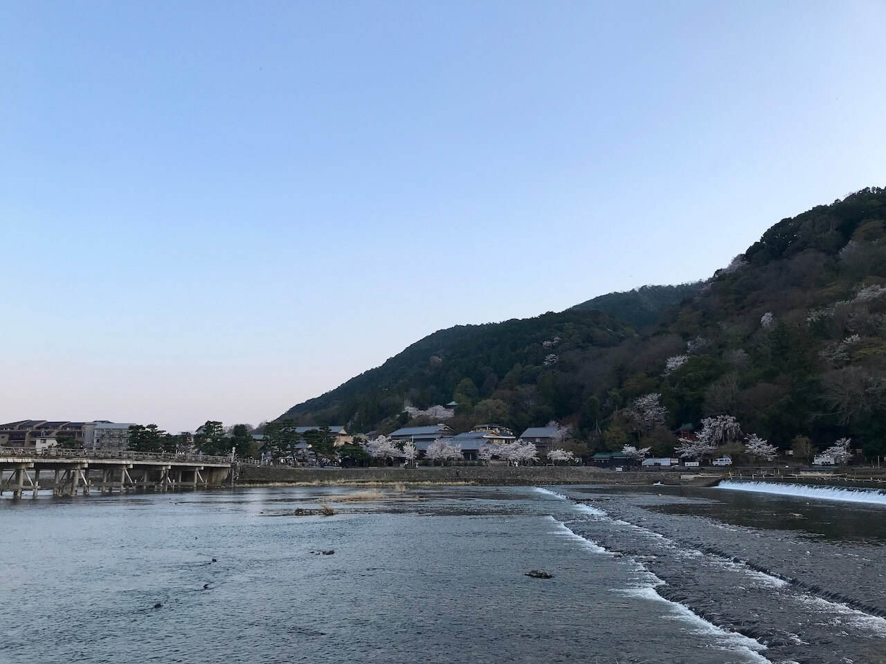 Togetsu-kyo Bridge in Arashiyama, Kyoto