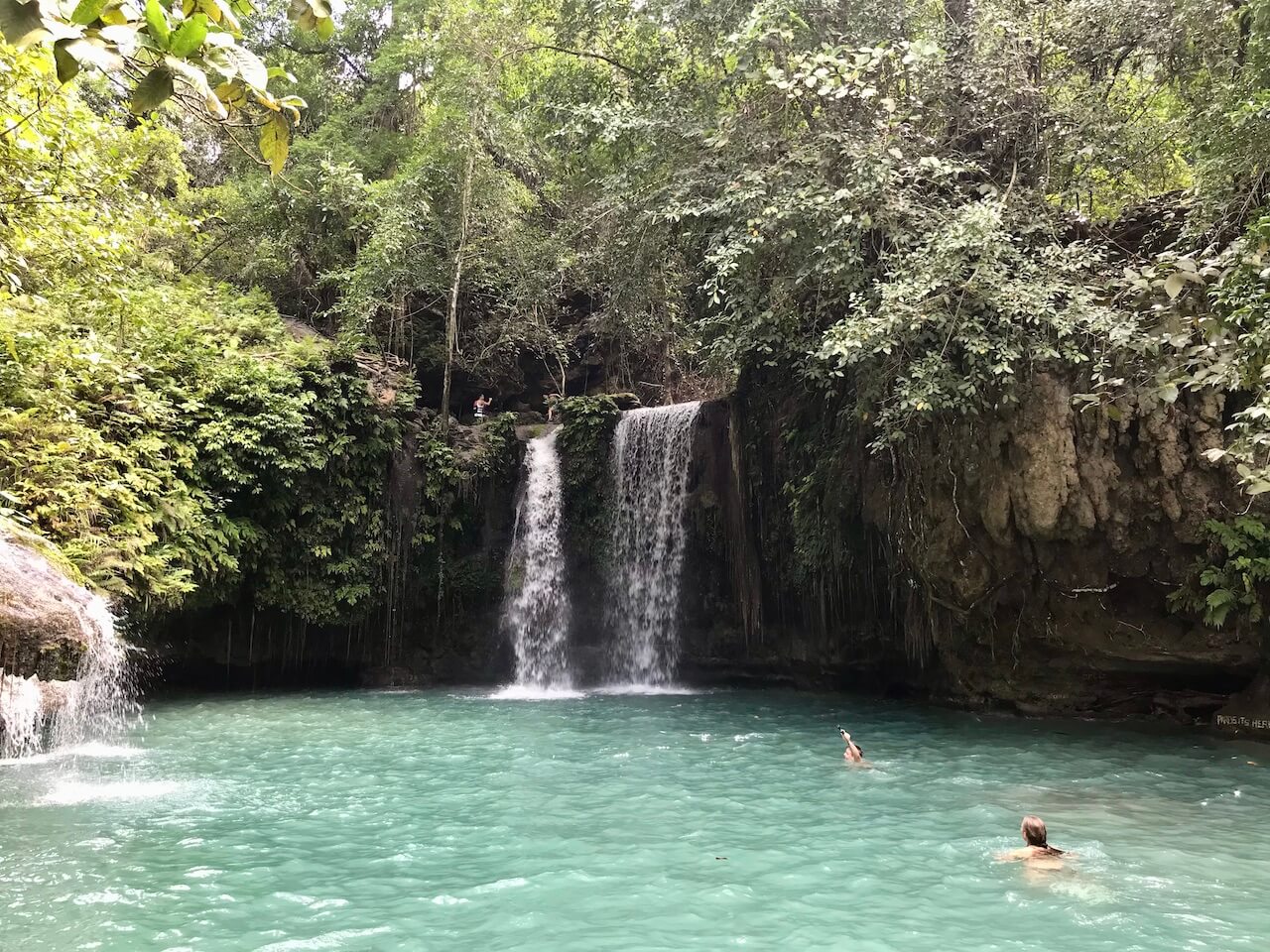 Kawasan Falls in Cebu Island