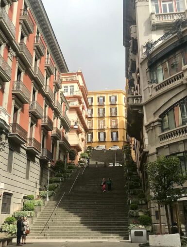 Cityscape of Naples, Italy