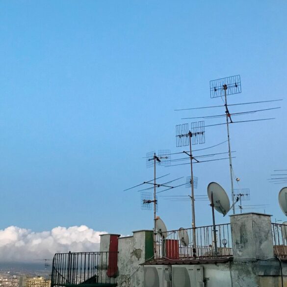TV antennas in Naples, Italy