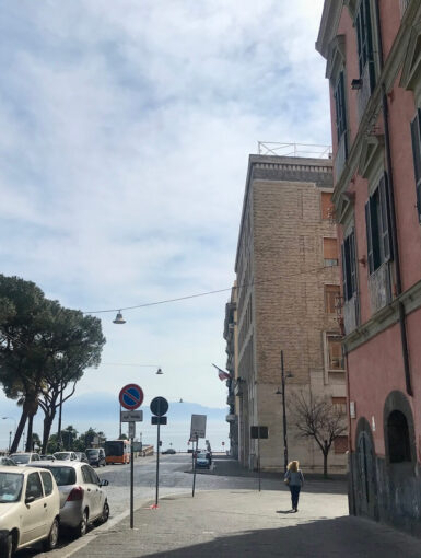 Cityscape of Naples, Italy