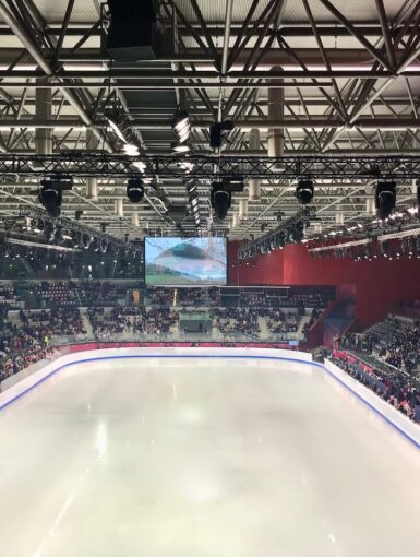 Palavela Arena in Torino, Italy