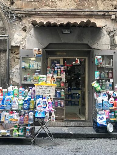 Store in Naples, Italy