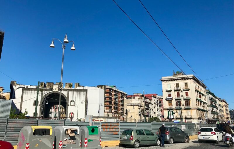 Cityscape of Naples, Italy