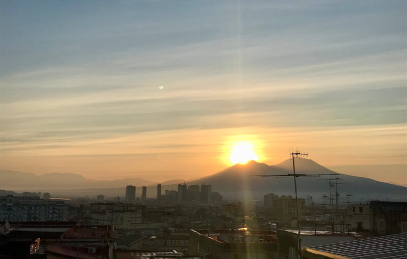 Mount Vesuvius in Italy